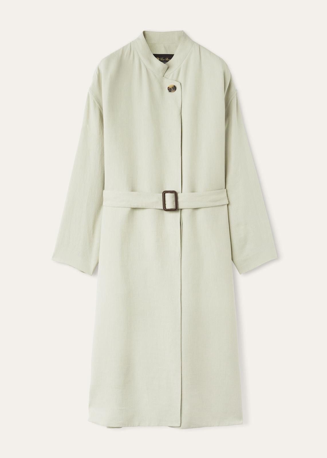Loro Piana o1srvl11e0425 FAO2873 Coat in Light Grey Size M / US 6-8 / IT 42-44 - 1 Thumbnail