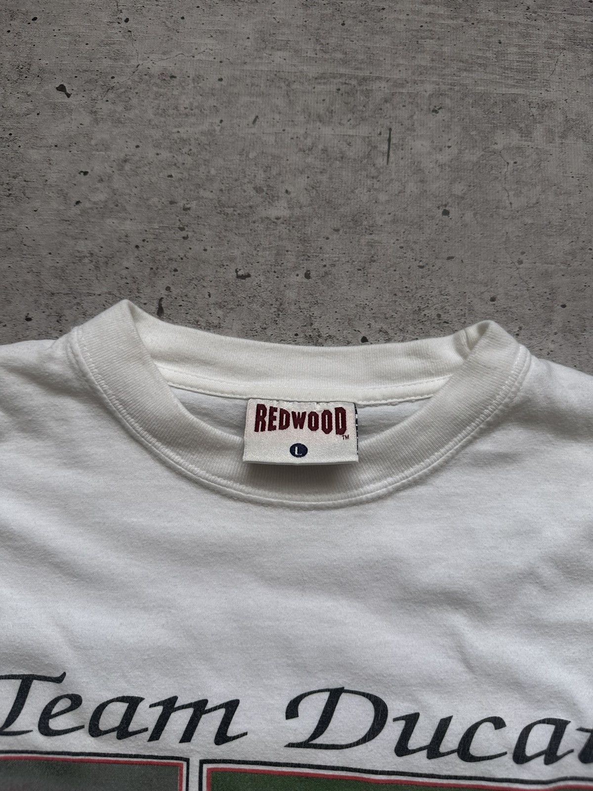Ducati 1999 Team Ducati by Redwood Carl Fogarty Vintage Tee Size US L / EU 52-54 / 3 - 5 Thumbnail