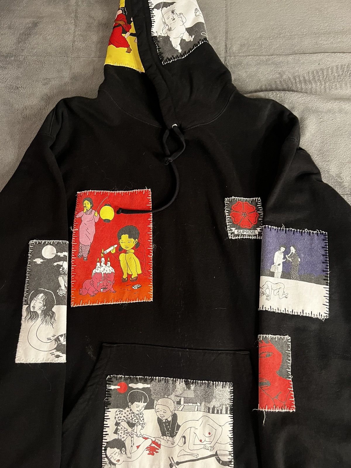 Supreme Supreme Toshio Saeki Hooded Sweatshirt | Grailed