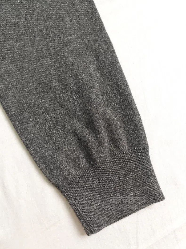 Hermes Hermes size XL Men's cashmere sport trousers, dark gray ver Size US 27 - 9 Thumbnail
