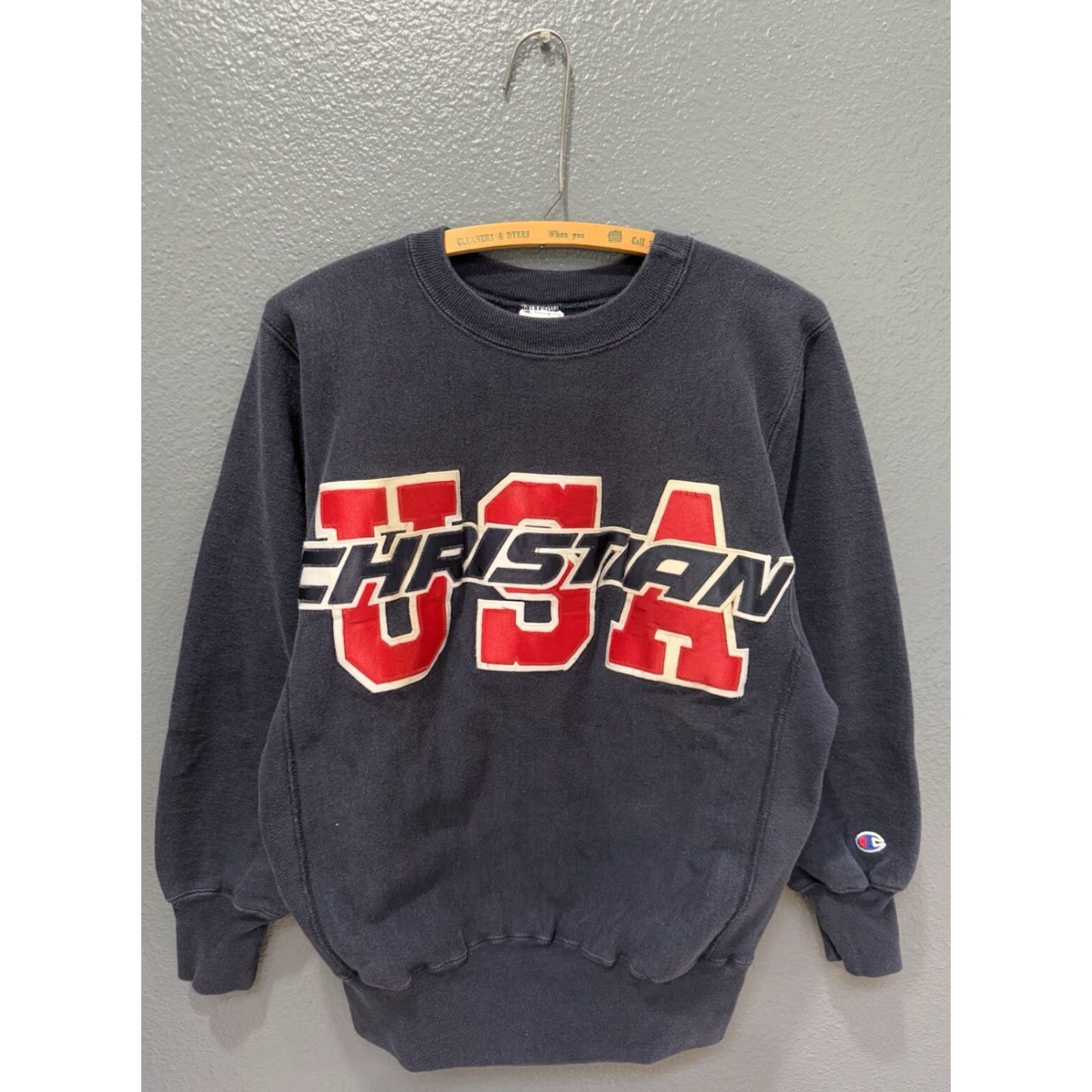 Champion VINTAGE Champion Reverse Weave Sweatshirt Blue 90s Pullover Reversible M Mens Size Medium Size US M / EU 48-50 / 2 - 3 Thumbnail