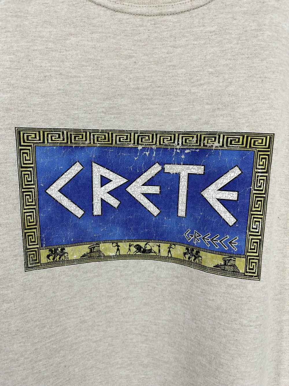 Band Tees Vintage Greece Crete Tourist Tee Graphic 90s Size US L / EU 52-54 / 3 - 7 Thumbnail