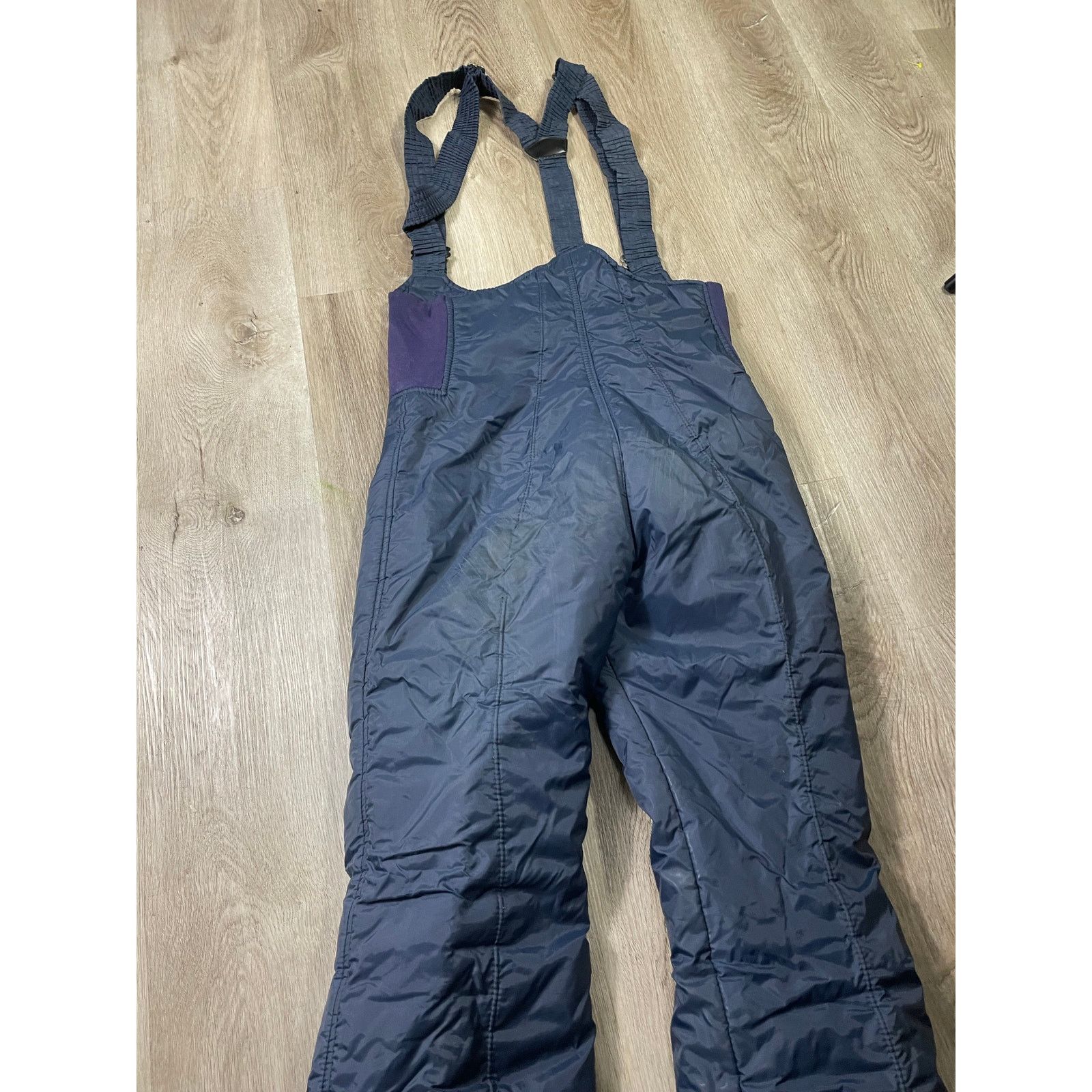 Vintage Vintage Insulated Ski Bib Women's 8 Blue Snow Pants Size 30" / US 8 / IT 44 - 12 Thumbnail