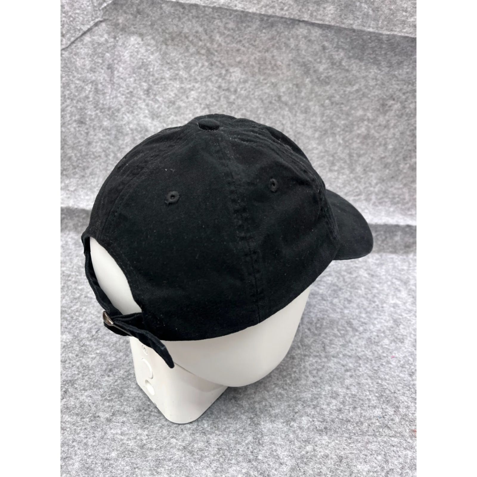 H&M H&M Black Baseball Cap Hat Adjustable One Size Cotton Tokyo Streetwear Unisex Size ONE SIZE - 7 Thumbnail