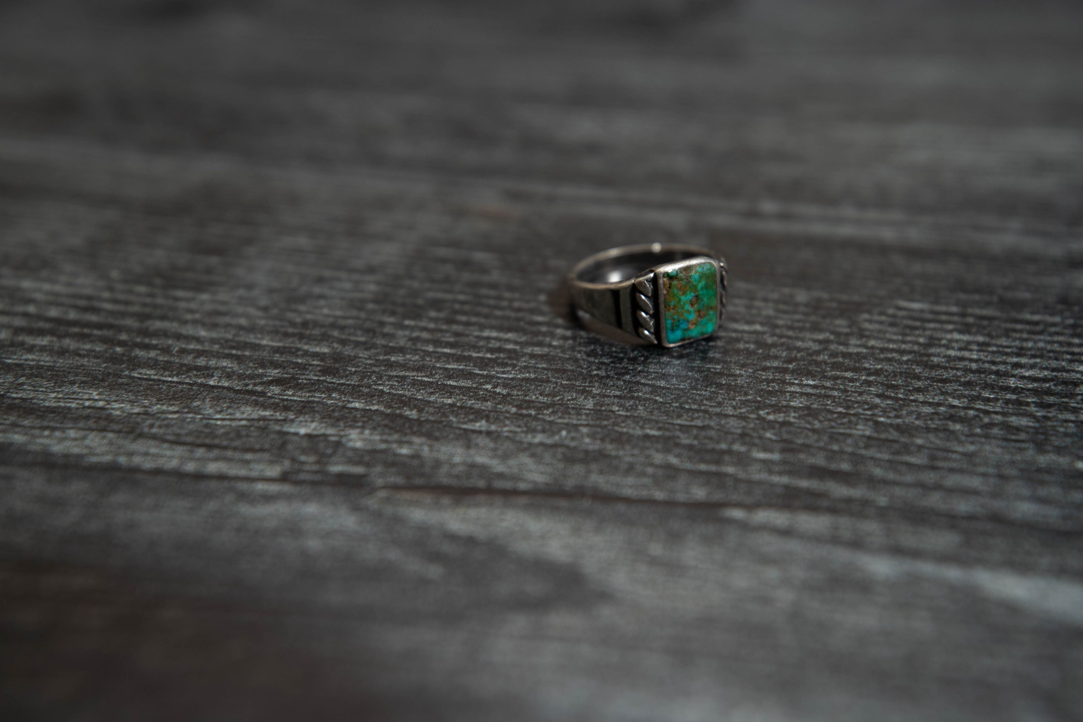 Other Mens Turquoise Ring Size ONE SIZE - 1 Thumbnail