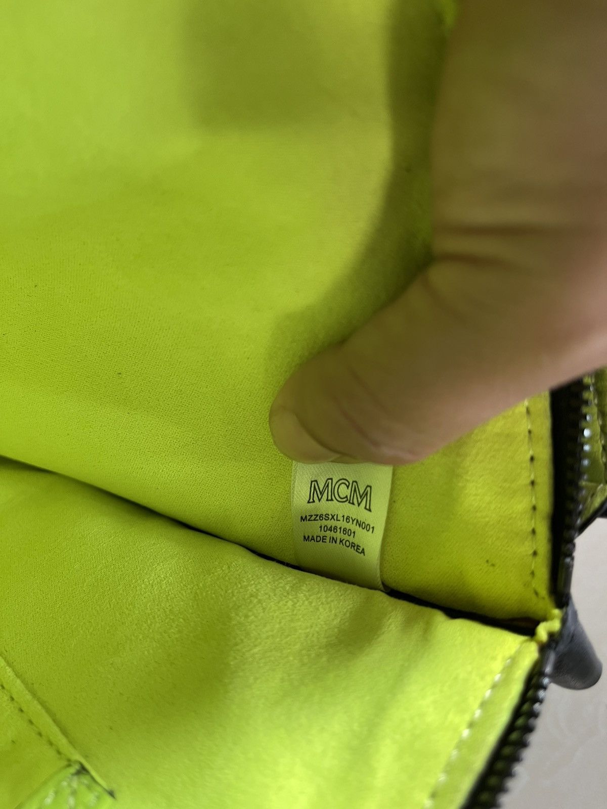 MCM MCM Leather Pouch Bag x Tobias Rehberger Clutch Ltd Edition Size ONE SIZE - 5 Thumbnail