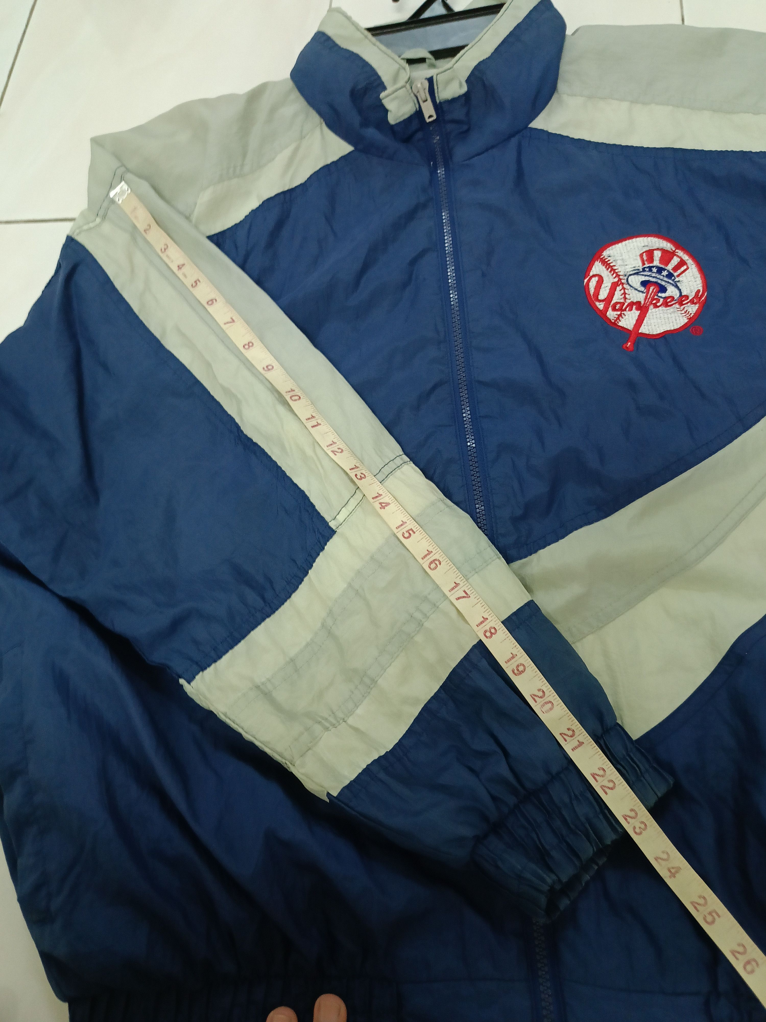 Logo 7 × New York Yankees × Vintage NY Yankees Vtg 90s Logo Athletic jacket Size US L / EU 52-54 / 3 - 4 Thumbnail