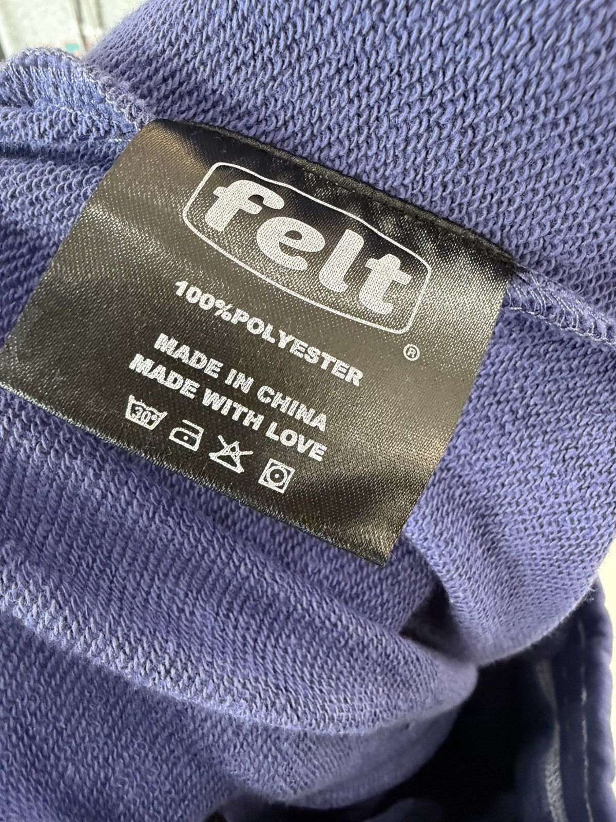 FELT FELT “Contrast Stitched” Mild Purple Sweatpants Size US 30 / EU 46 - 6 Thumbnail