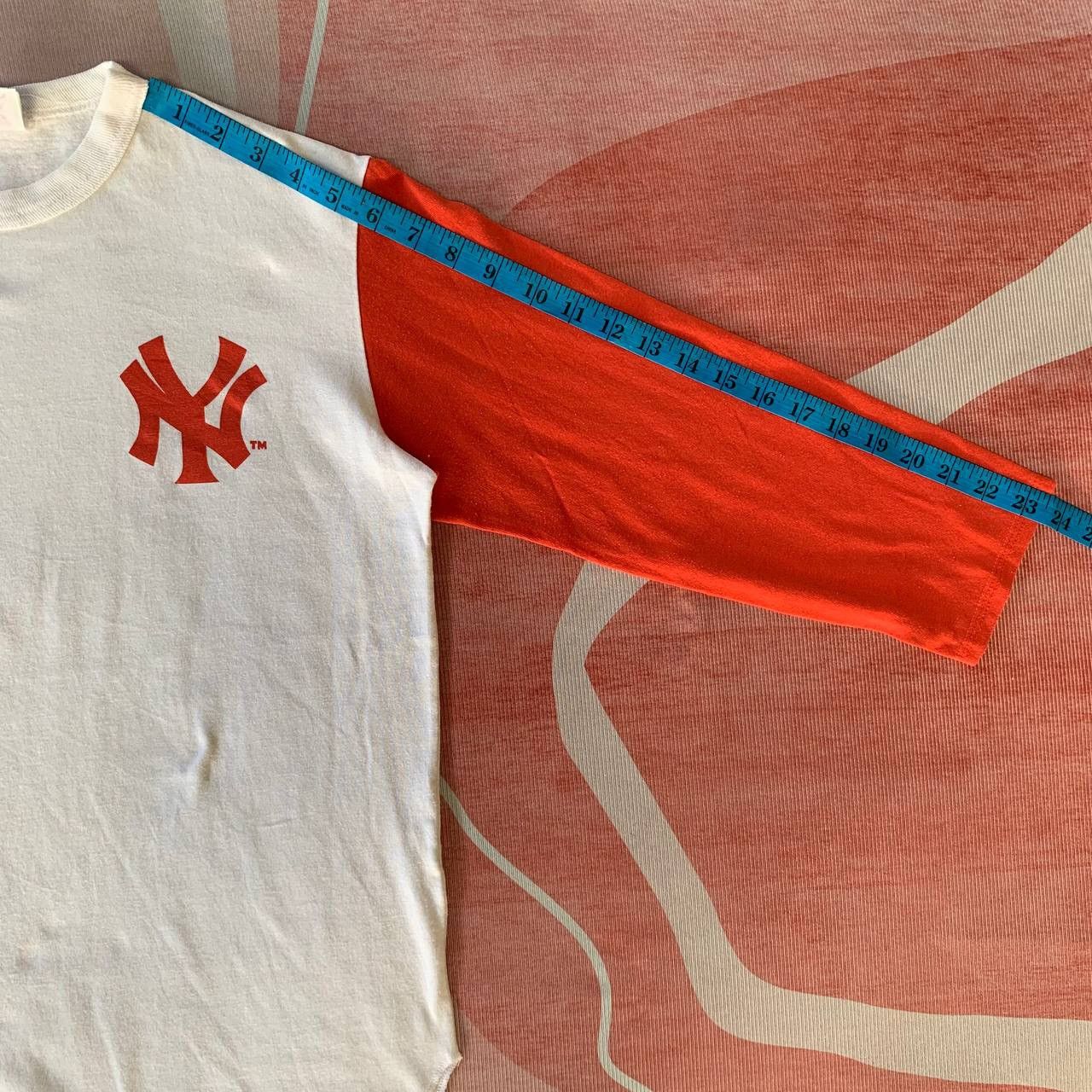 MLB Vintage 1998 Official MLB NY Yankees Quarter Sleeves T-shirt Size US S / EU 44-46 / 1 - 11 Thumbnail