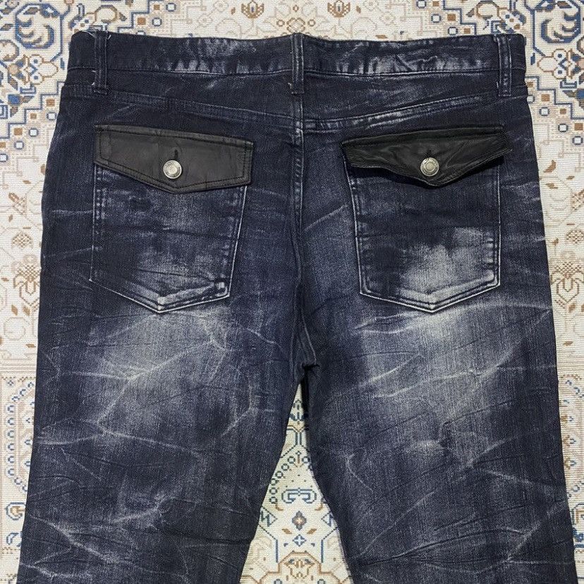 Japanese Brand 2000s y2k vintage japanese denim beautiful fade jeans Size US 40 / EU 56 - 4 Thumbnail