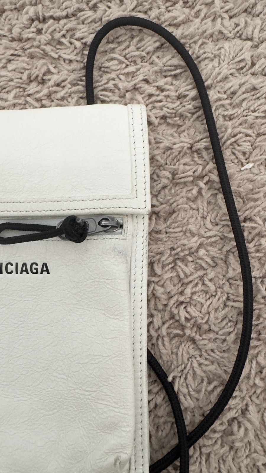 Balenciaga Balenciaga Explorer Pouch - White Size ONE SIZE - 3 Thumbnail