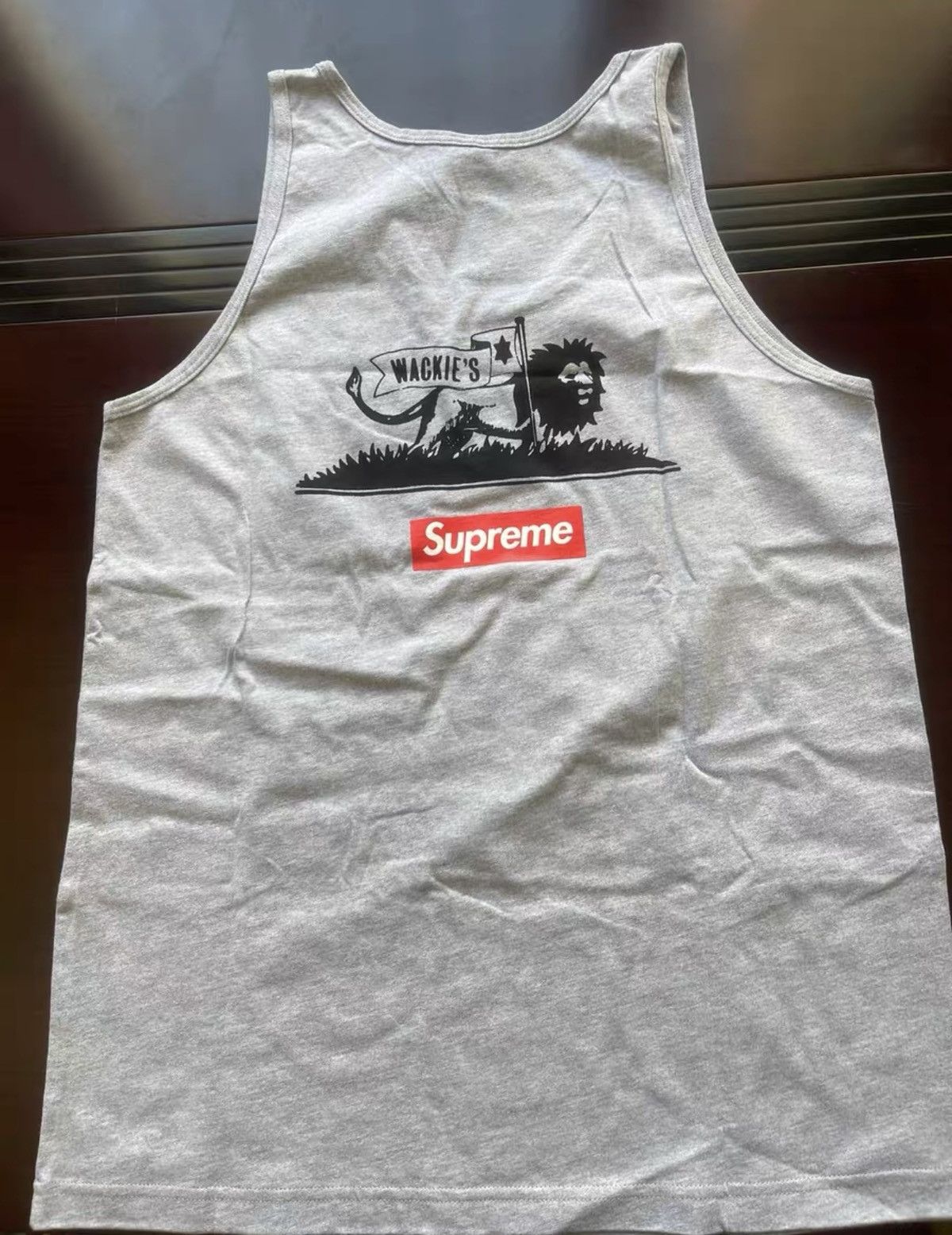 【激レア】supreme × wackier Box Logo Tank Top Supreme Box Logo Tank Top | Grailed