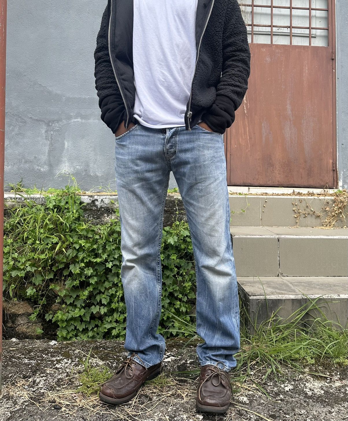 Diesel 👹Vintage Diesel Poiak Straight Cut Jeans Size US 29 - 6 Thumbnail