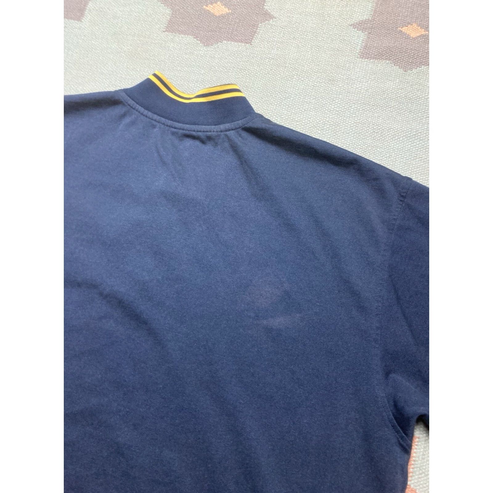 Nike VINTAGE Nike warmup shooting shirt university of Michigan basketball swoosh XXL Shirt Men Blue 2XL University 90s Mens Size US XXL / EU 58 / 5 - 7 Thumbnail