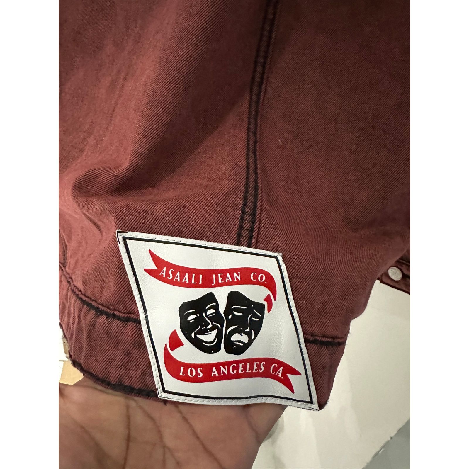 Asaali Asaali Denim Jacket (XL) Size US XL / EU 56 / 4 - 4 Thumbnail