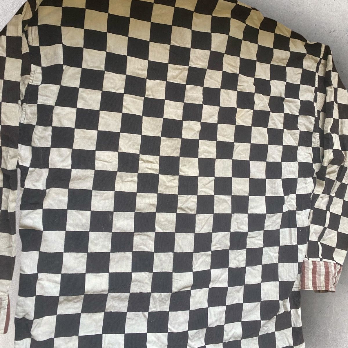 Versace Vintage Versace jean couture checkered Corduroy shirt Size US M / EU 48-50 / 2 - 10 Thumbnail