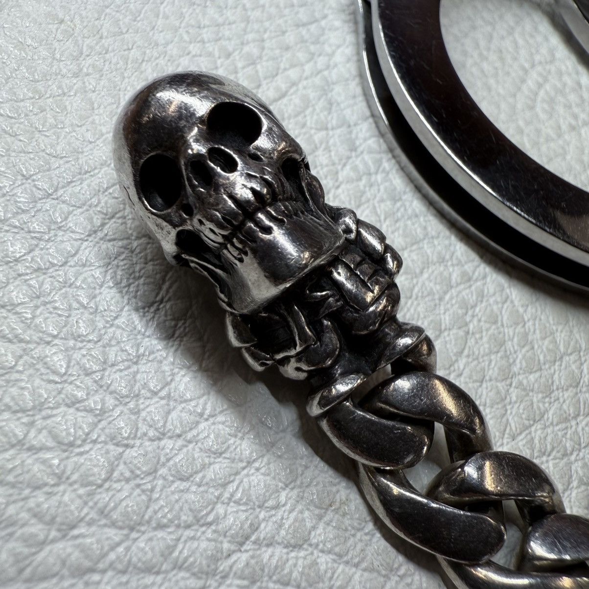 Chrome Hearts CHROME HEARTS STERLING SILVER HANDCUFFS WITH FOTI KEYCHAIN Size ONE SIZE - 10 Thumbnail