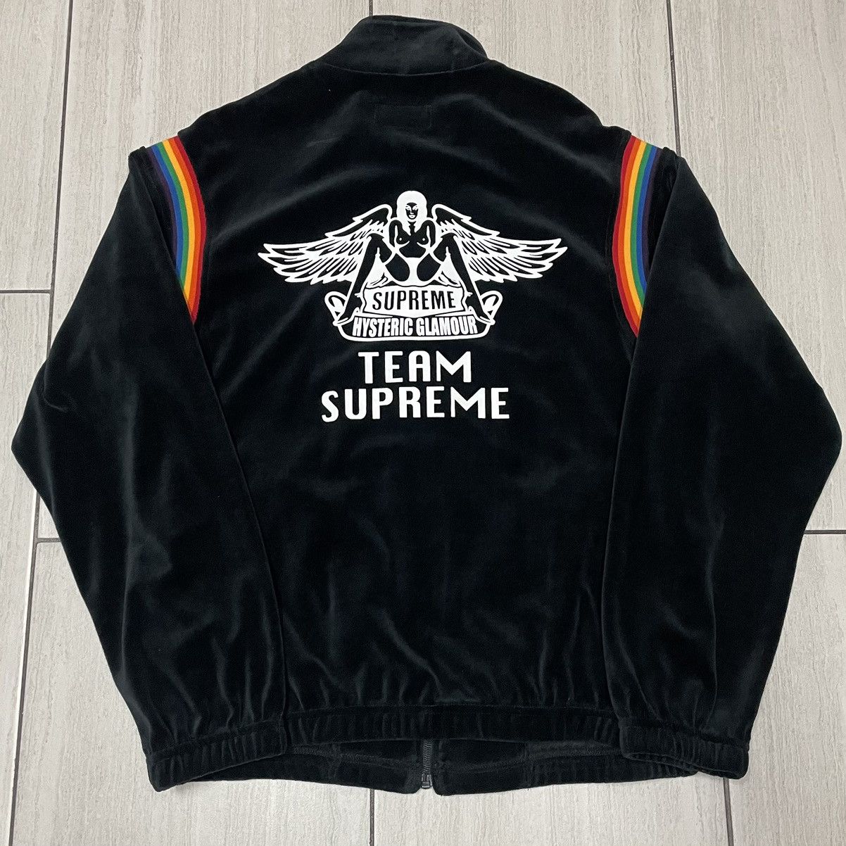 Hysteric Glamour × Supreme Supreme Hysteric Glamour Velour Jacket and Shorts Size US M / EU 48-50 / 2 - 6 Thumbnail