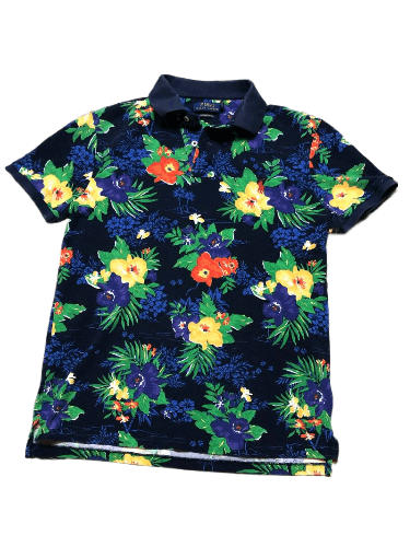 Polo Ralph Lauren Polo Ralph Lauren Custom Slim Fit Hawaii Print Polo Size M Size US M / EU 48-50 / 2 - 1 Thumbnail