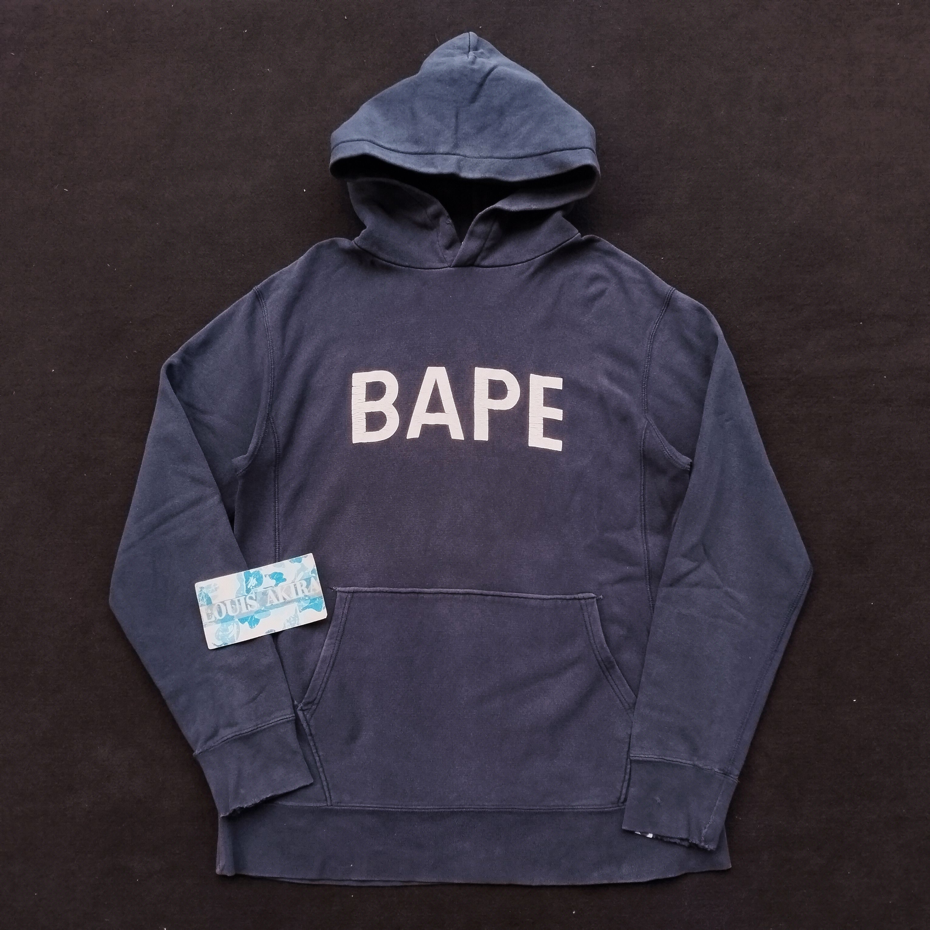 Bape Vintage 2003 Bape Distressed Pullover Hoodie Size US M / EU 48-50 / 2 - 1 Thumbnail