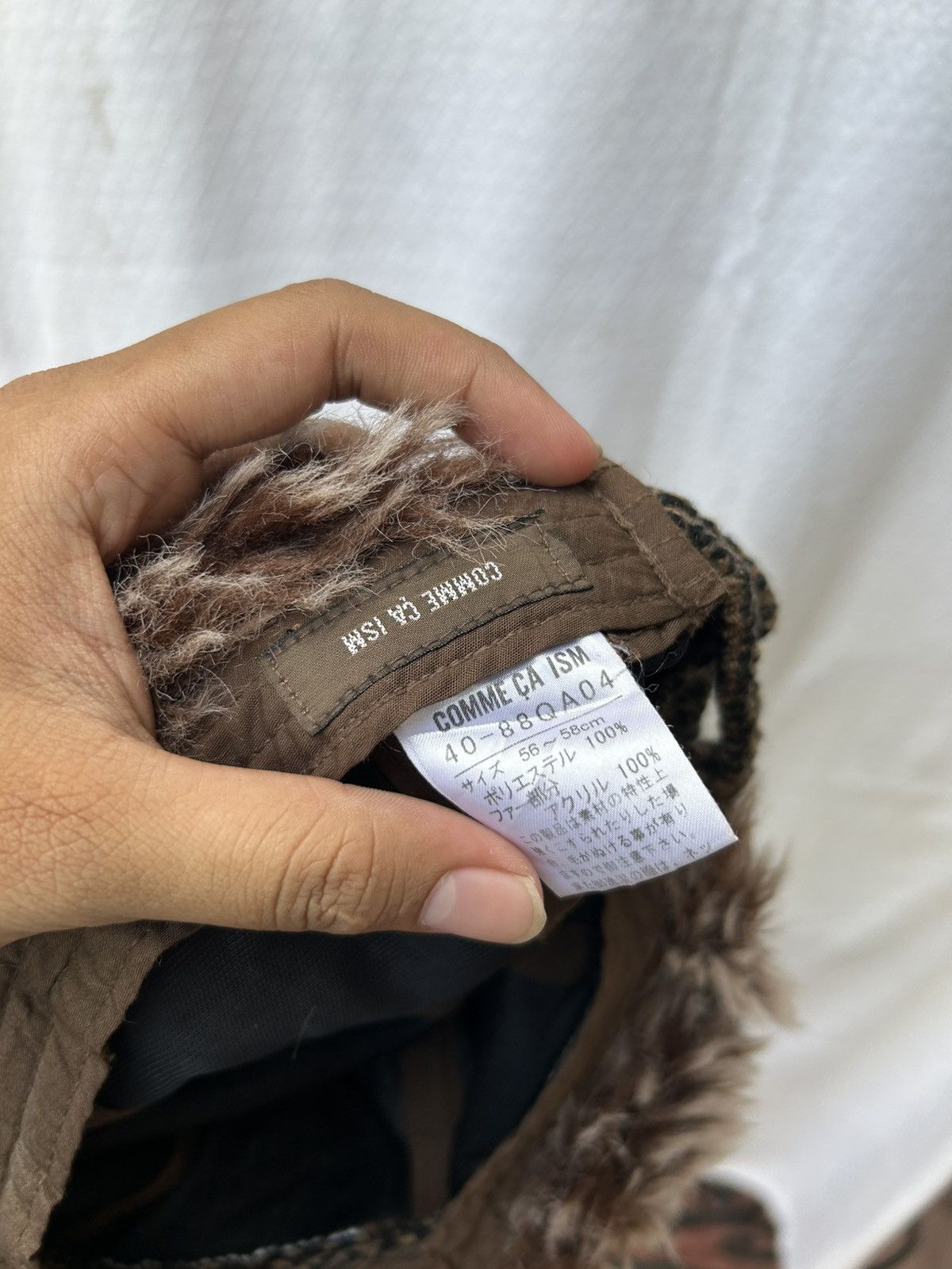 If Six Was Nine × Japanese Brand × Le Grande Bleu (L.G.B.) Comme Ca Ism Earflap Fur Style Hats Size ONE SIZE - 6 Thumbnail