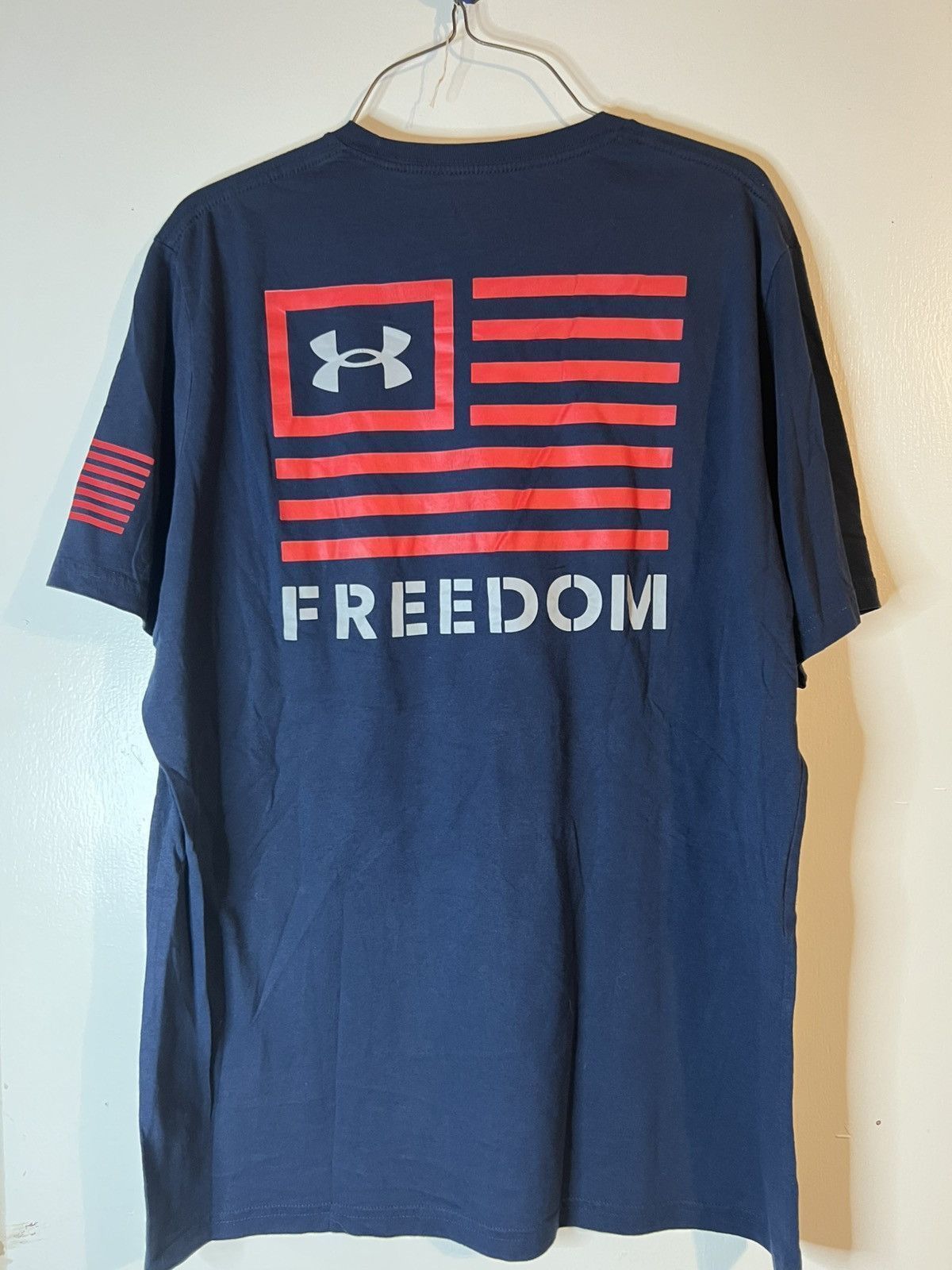 Under Armour Men’s Large Under Armour Freedom Tshirt Size US L / EU 52-54 / 3 - 2 Thumbnail