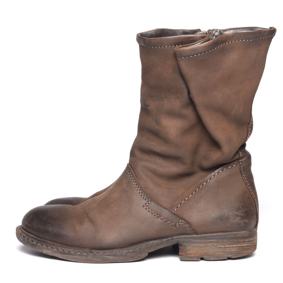 A.S.98 AS 98 A.S.98 Airstep Brown Leather Boots Shoes Avantgarde Size US 6 / IT 36 - 1 Thumbnail