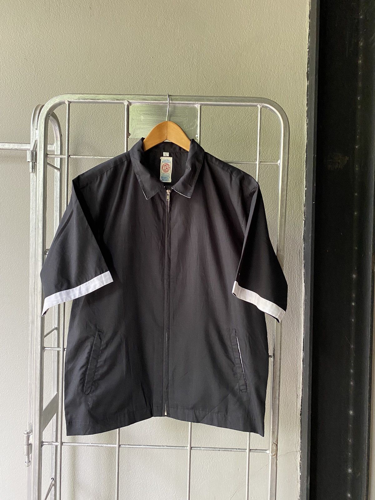 Designer × Japanese Brand Berkly Road zip black shirt Size US L / EU 52-54 / 3 - 2 Thumbnail