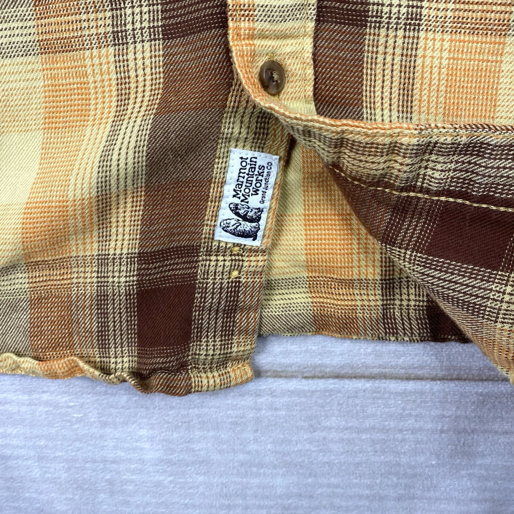 Marmot Marmot Shirt Mens XL Flannel Plaid Button-Up Casual Outdoor Modern Size US XL / EU 56 / 4 - 7 Thumbnail