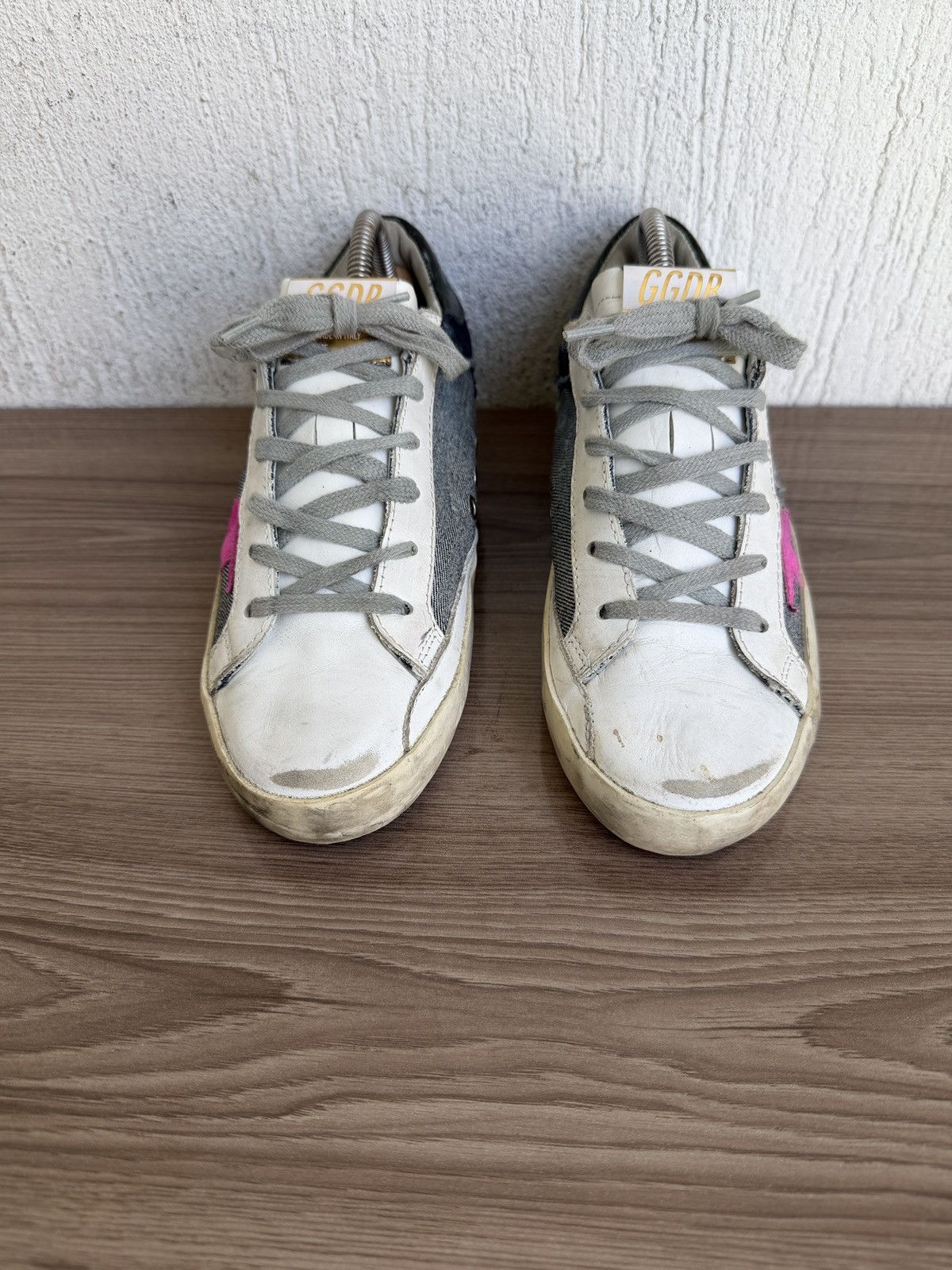 Golden Goose Pink star superstar trainers Size US 8 / IT 38 - 6 Thumbnail