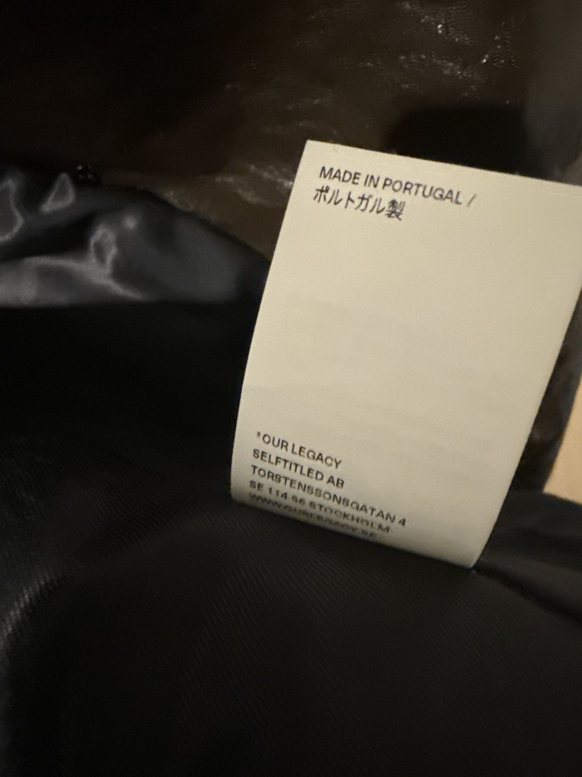 Our Legacy Our Legacy waxed leather coat size 50 Size US M / EU 48-50 / 2 - 4 Thumbnail
