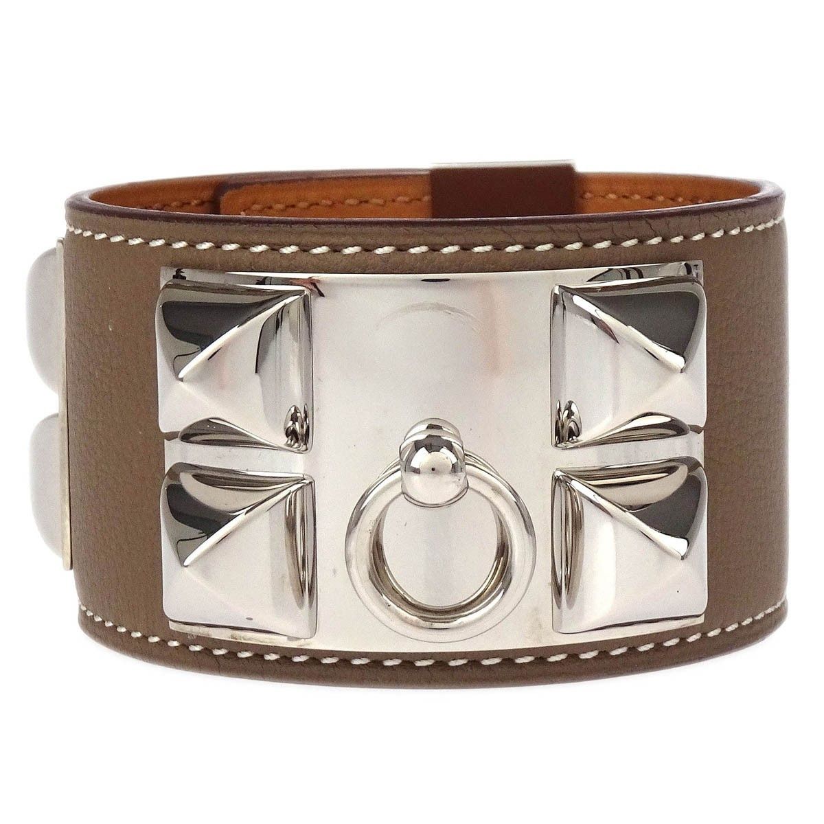 Hermes Hermes Collier de Chien Bracelet Leather Size ONE SIZE - 1 Thumbnail
