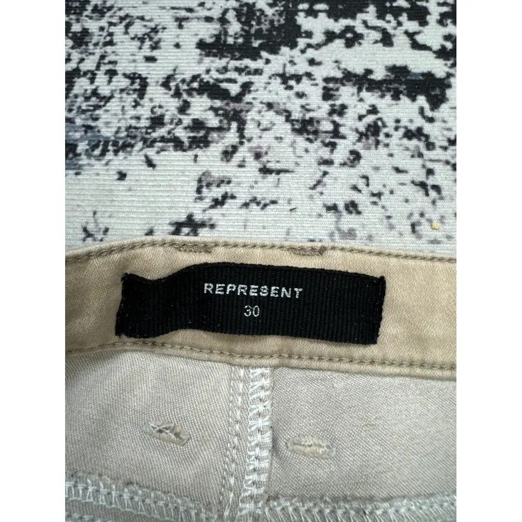 Represent Clo. Represent Trousers Size 30 Beige Size US 30 / EU 46 - 4 Thumbnail