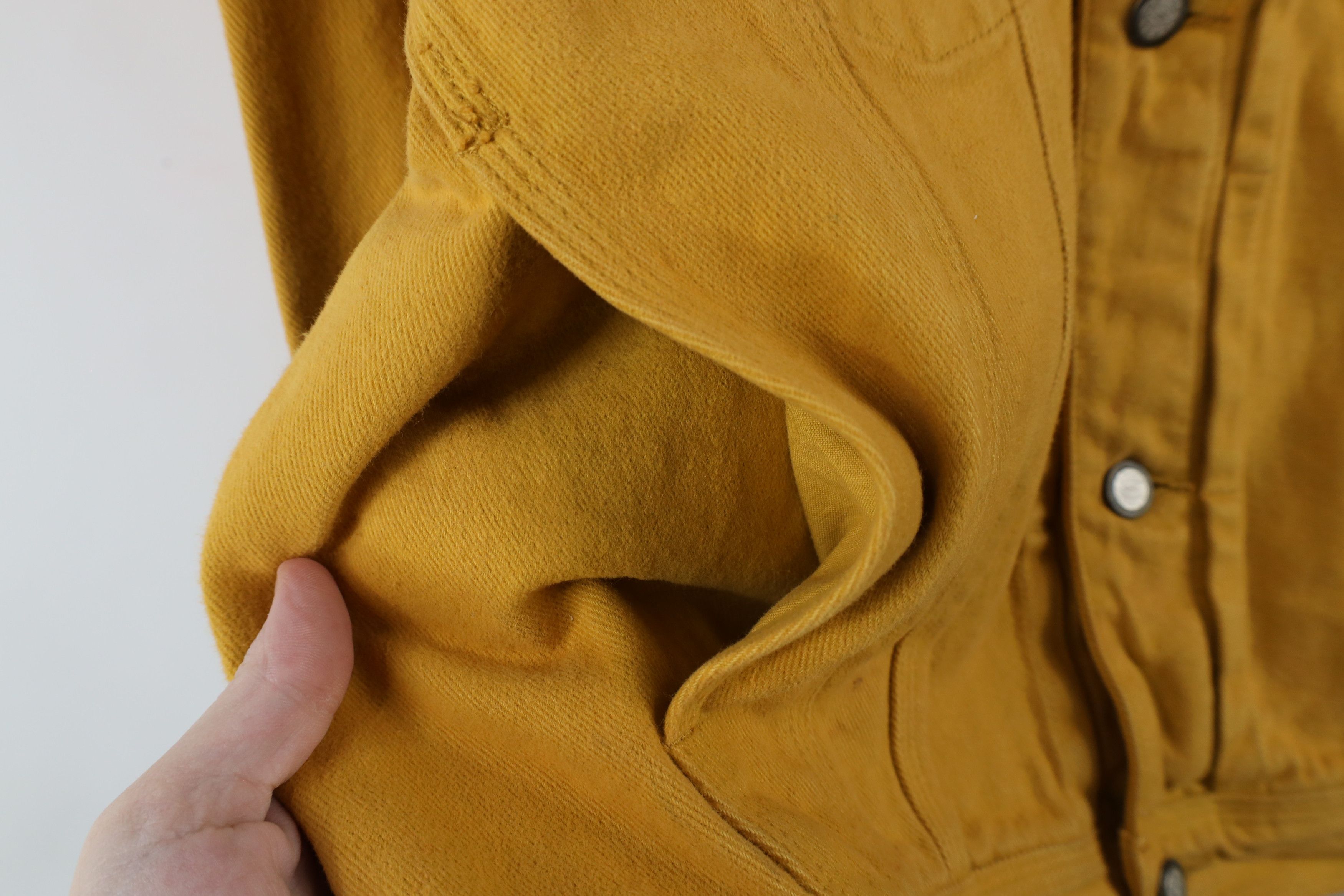 Vintage Vintage 90s Streetwear Pigment Dye Denim Trucker Jacket Size US M / EU 48-50 / 2 - 6 Thumbnail