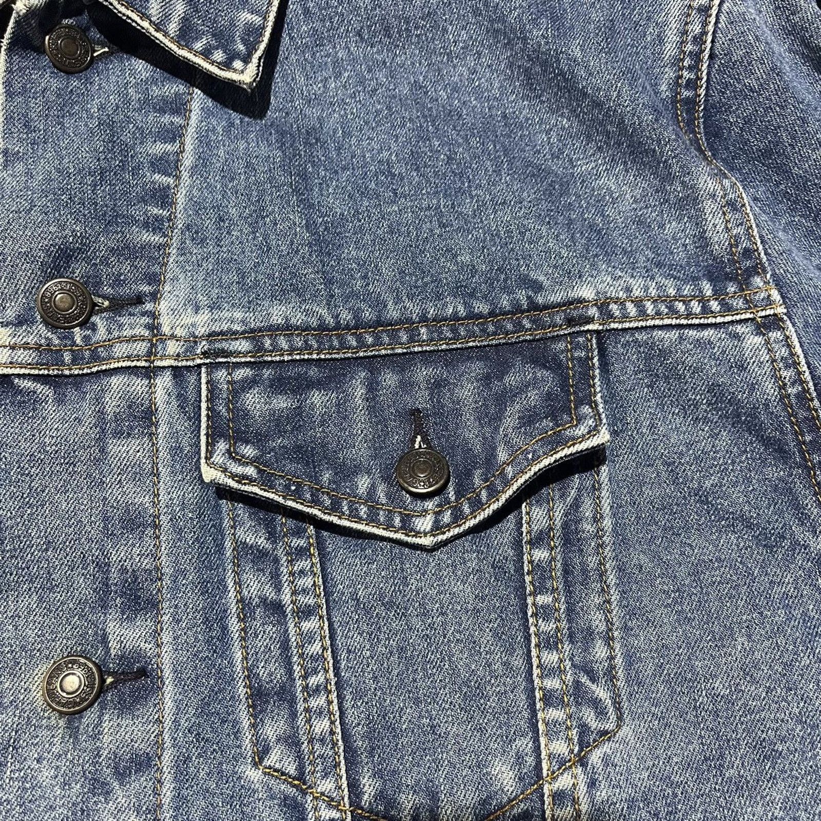 Gap × Vintage Vintage Y2k Gap Jeans Blue Denim Western Jacket Size US L / EU 52-54 / 3 - 2 Thumbnail