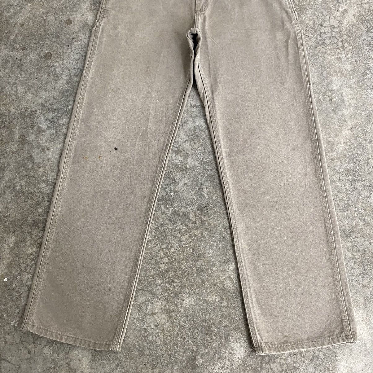 Carhartt Vintage Carhartt Desert Grey Carpenter Work Pants Size US 34 / EU 50 - 3 Thumbnail