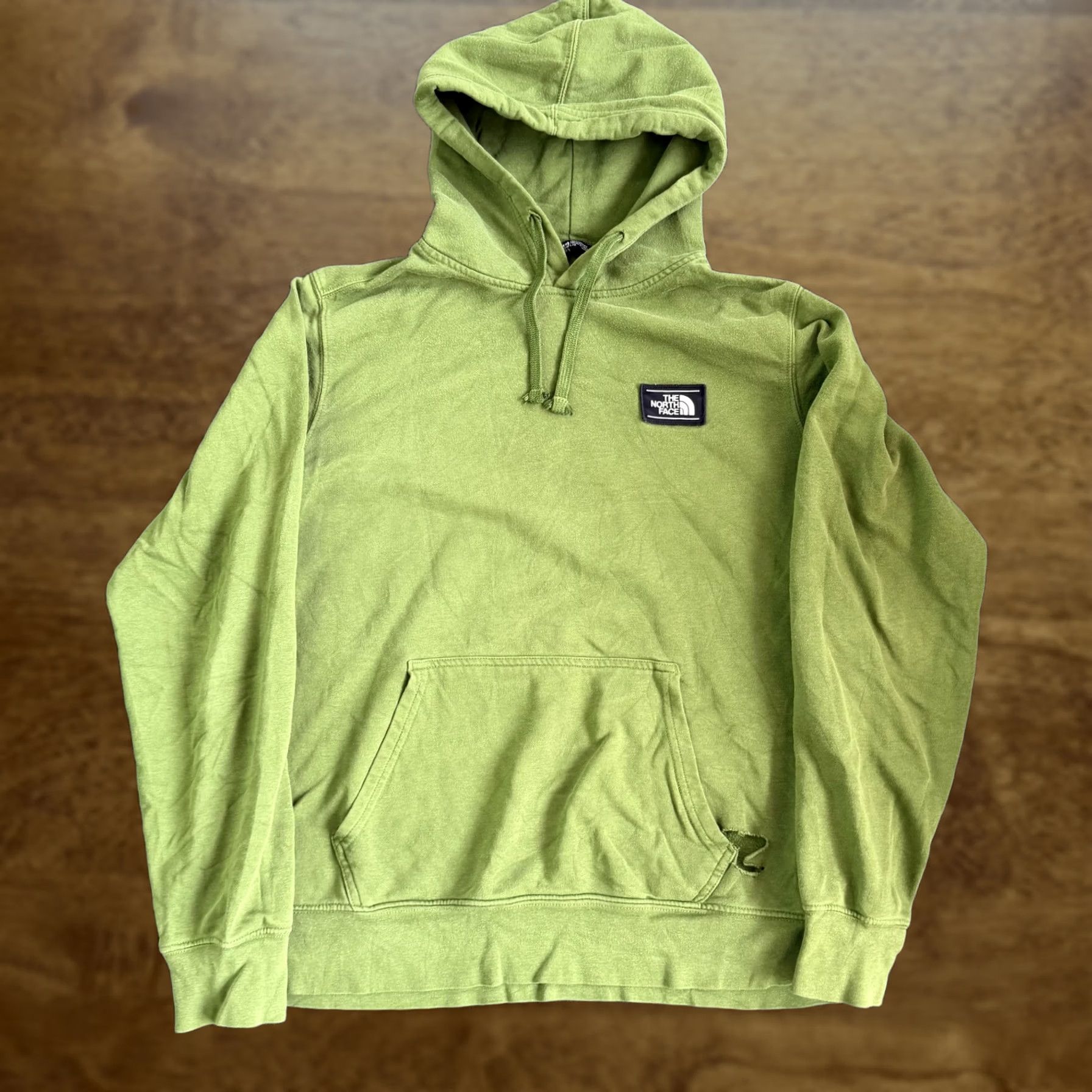 The North Face The North Face Hoodie Mens Large Green Fleece Protect Our Parks Sweatshirt Size US L / EU 52-54 / 3 - 1 Thumbnail