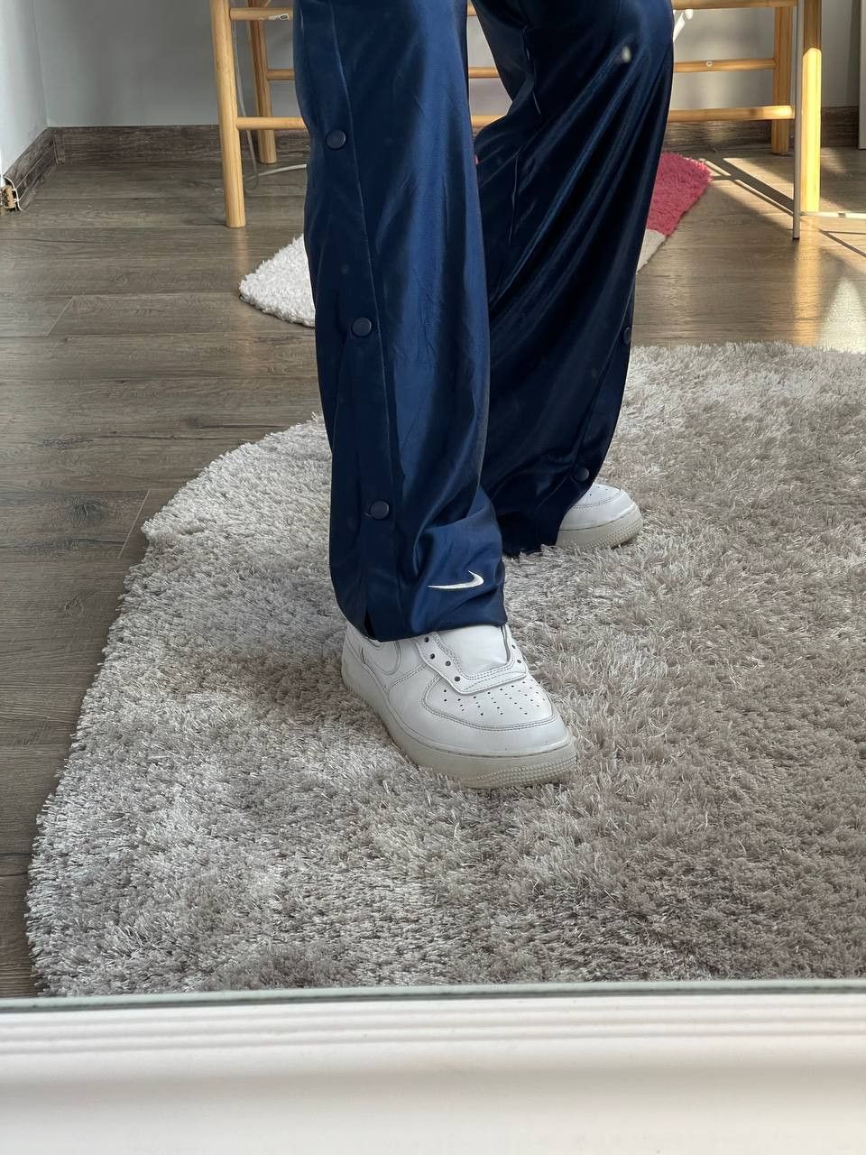 Nike × Streetwear × Vintage nike vintage rare sweatpants drill swoosh 90s Size US 32 / EU 48 - 3 Thumbnail