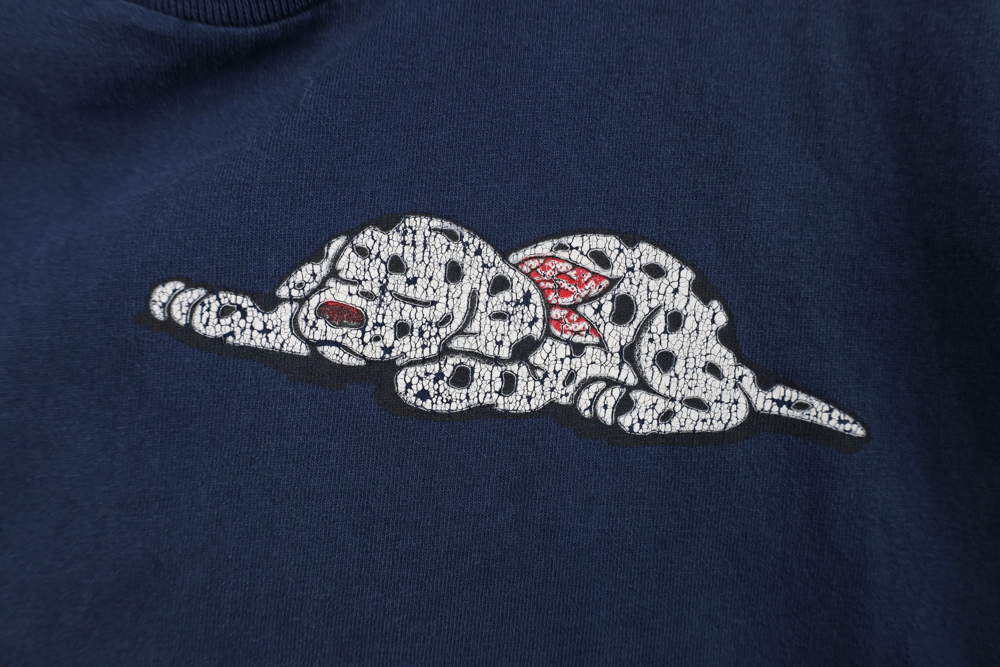 Vintage Vintage 90s Streetwear Dalmatian Dog Puppy T-Shirt Blue Size M / US 6-8 / IT 42-44 - 6 Thumbnail