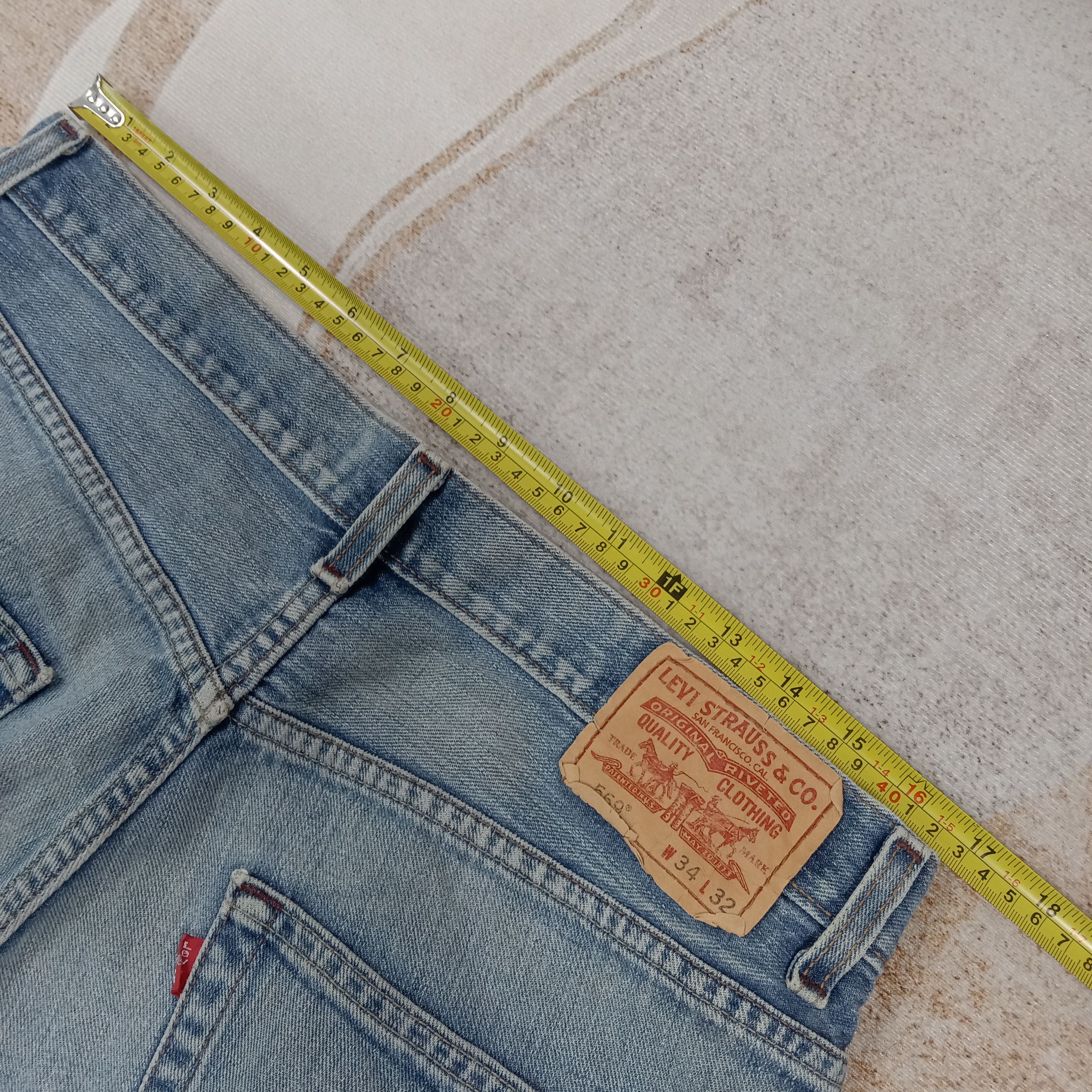 Levi's Levis569 American Distressed Denim Jeans C280N18 Size US 34 / EU 50 - 8 Thumbnail