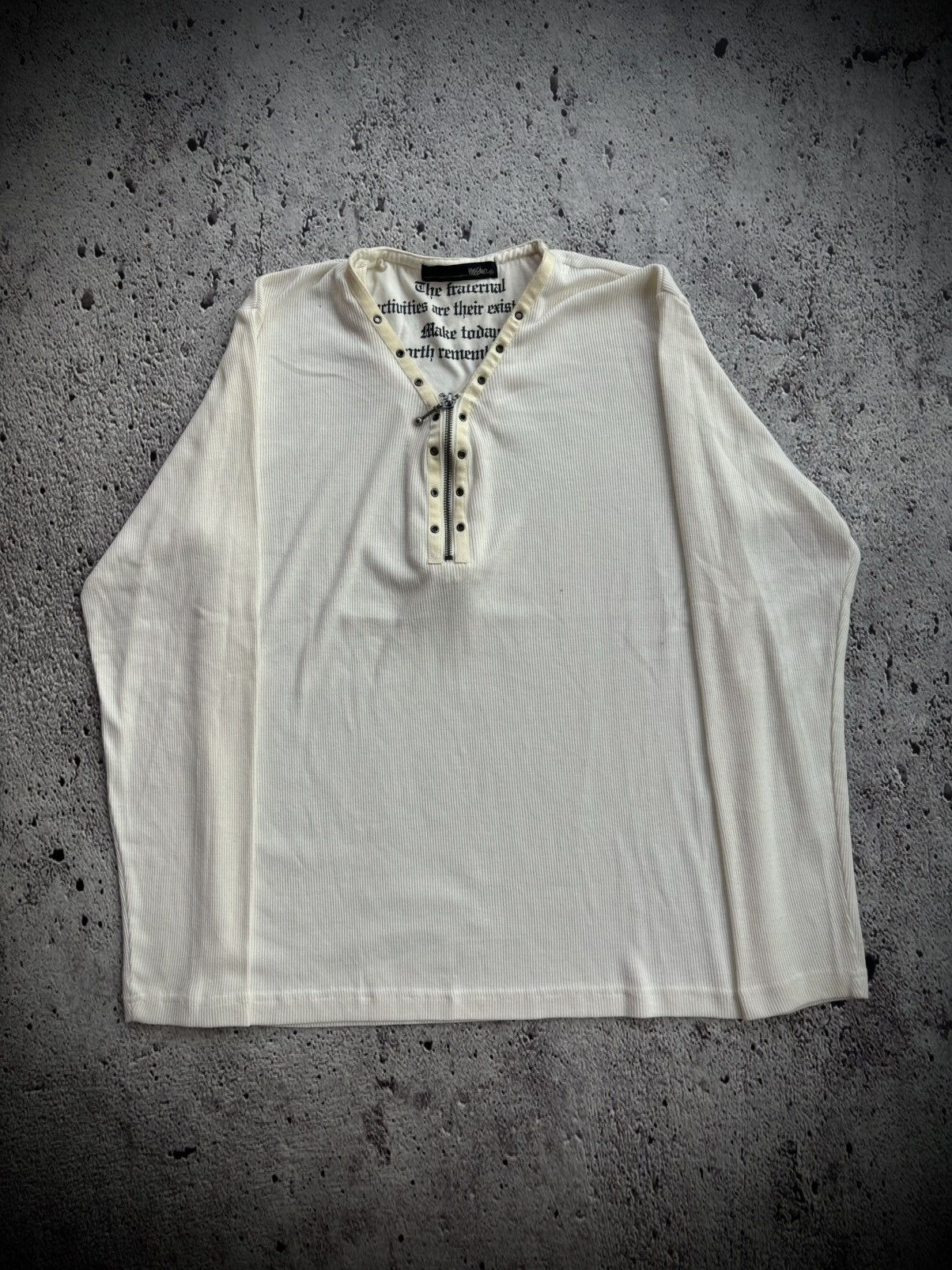 Hysteric Glamour Y2k Double layer mossimo longsleeve Size US XL / EU 56 / 4 - 1 Thumbnail