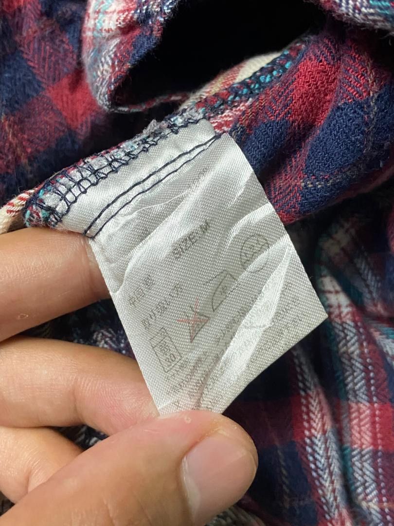 Japanese Brand Vintage TITICACA Grunge Tartan Patchwork Flannel (134) Size US XXS / EU 40 - 8 Thumbnail