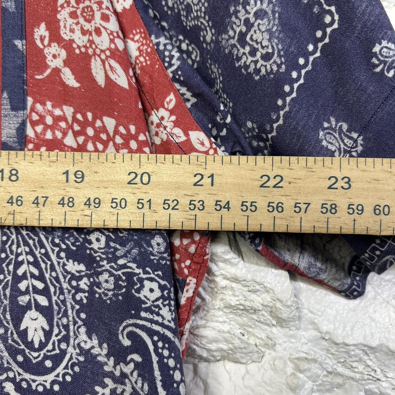 Polo Ralph Lauren Vintage Polo Ralph Lauren US Flag Paisley Bandana Shirt Size US L / EU 52-54 / 3 - 7 Thumbnail