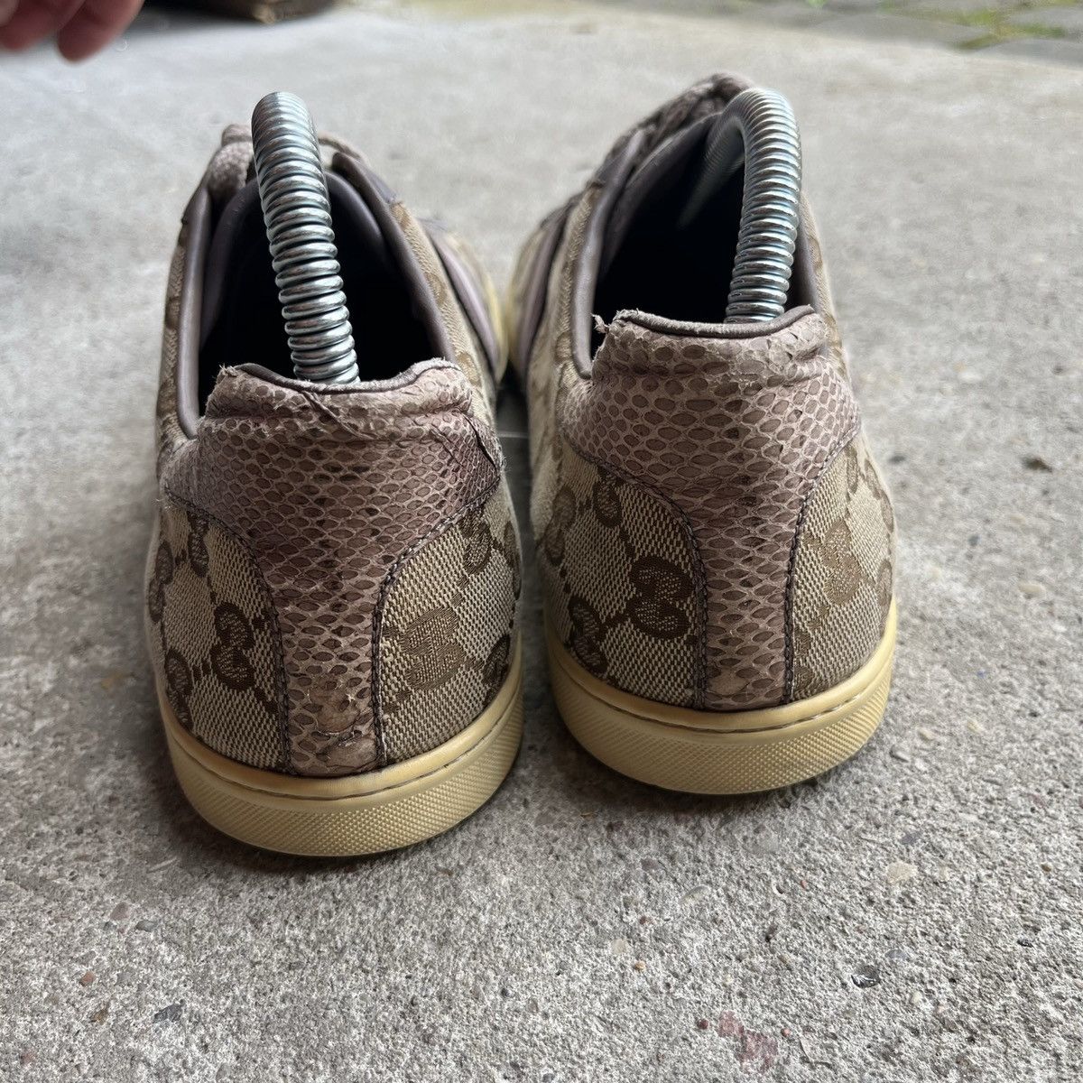 Designer × Gucci Gucci 39 1/2 Monogram ace trainer women Sneakers logomania Size US 9.5 / IT 39.5 - 8 Thumbnail