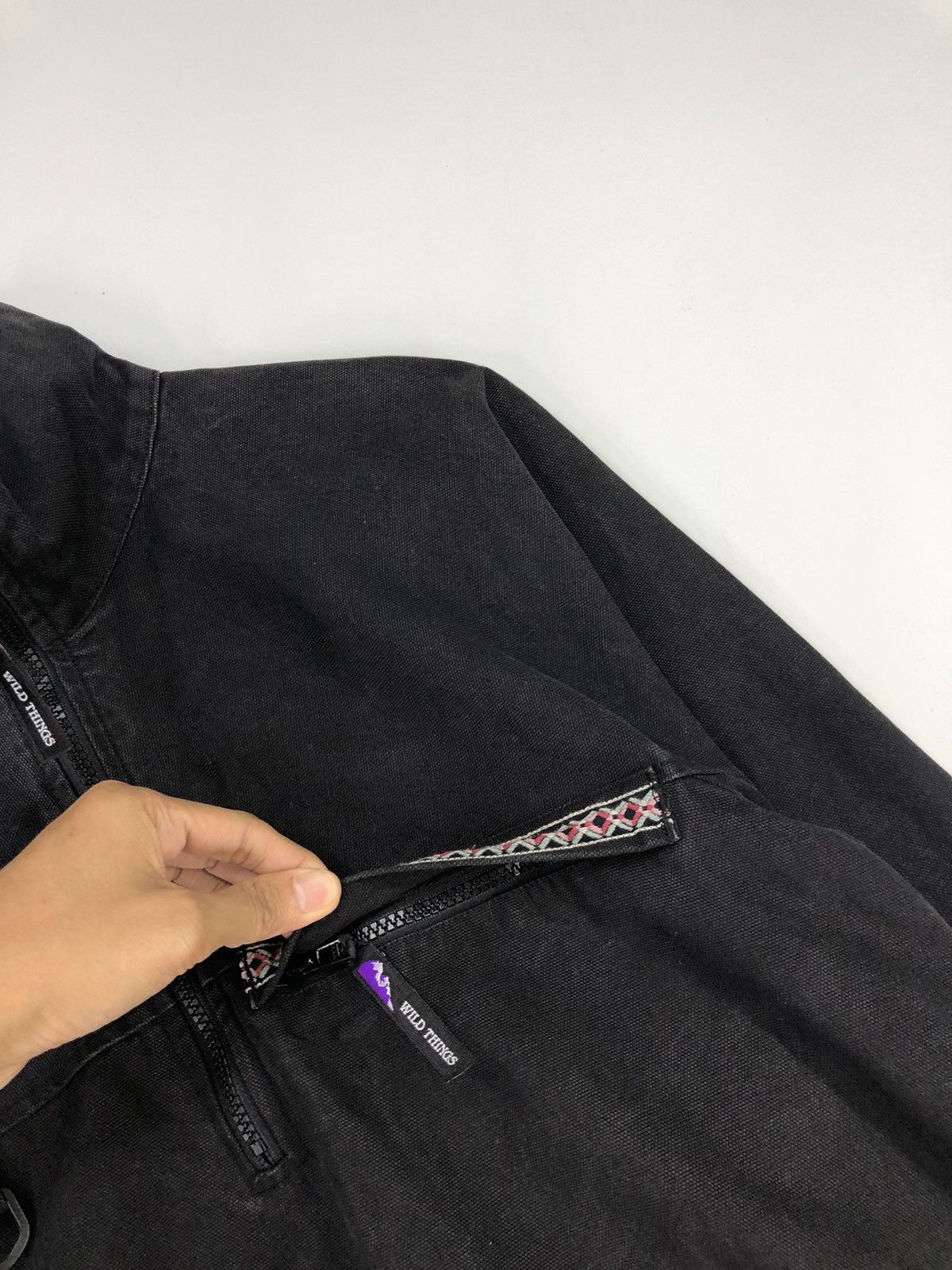 Wild Things Vintage Wild Things Equipment For Climbers Half Zip Jacket Size US M / EU 48-50 / 2 - 7 Thumbnail
