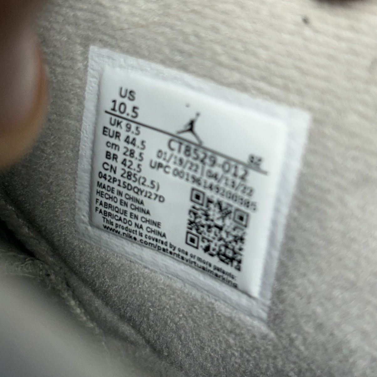 Jordan Brand Jordan 6 “Georgetown” Size US 10.5 / EU 43-44 - 6 Thumbnail