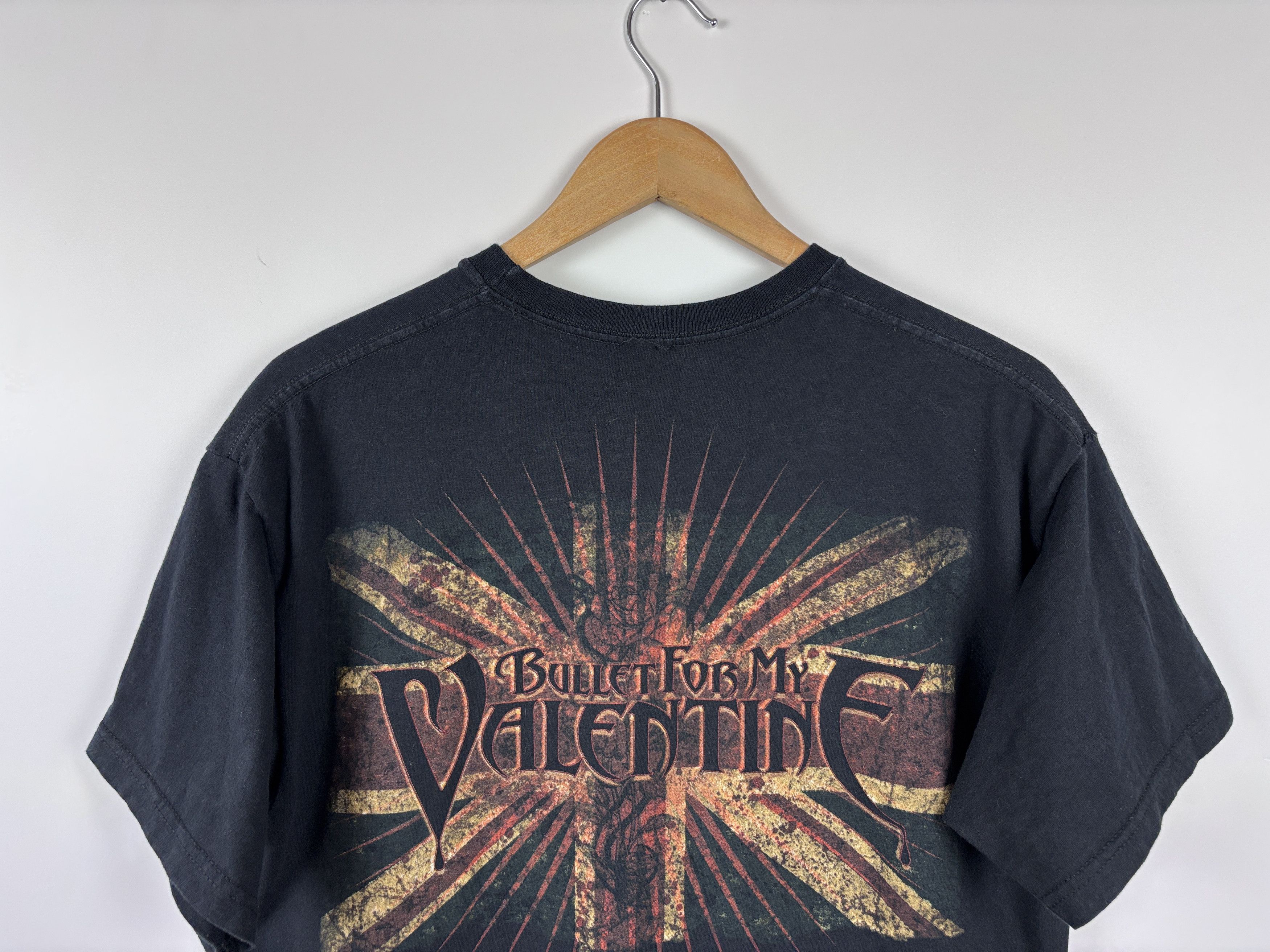 Band Tees × Vintage Vintage Bullet For My Valentine Rock Band T-Shirt Size ~M Size US M / EU 48-50 / 2 - 5 Thumbnail