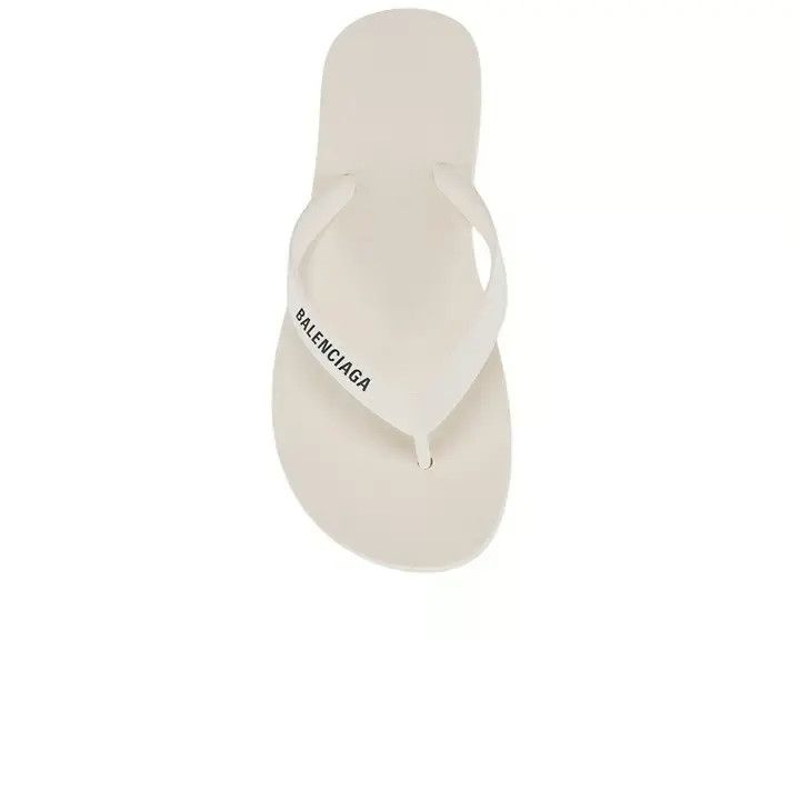 Balenciaga o1w1db10526 Thong Sandals in White Size US 10 / IT 40 - 7 Thumbnail