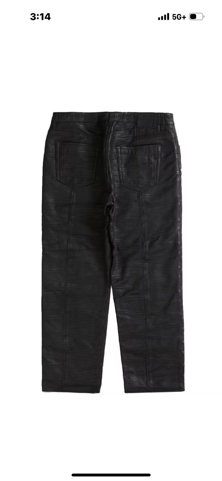 Supreme Supreme Patchwork Leather 5-Pocket Jean Size US 38 / EU 54 - 2 Thumbnail