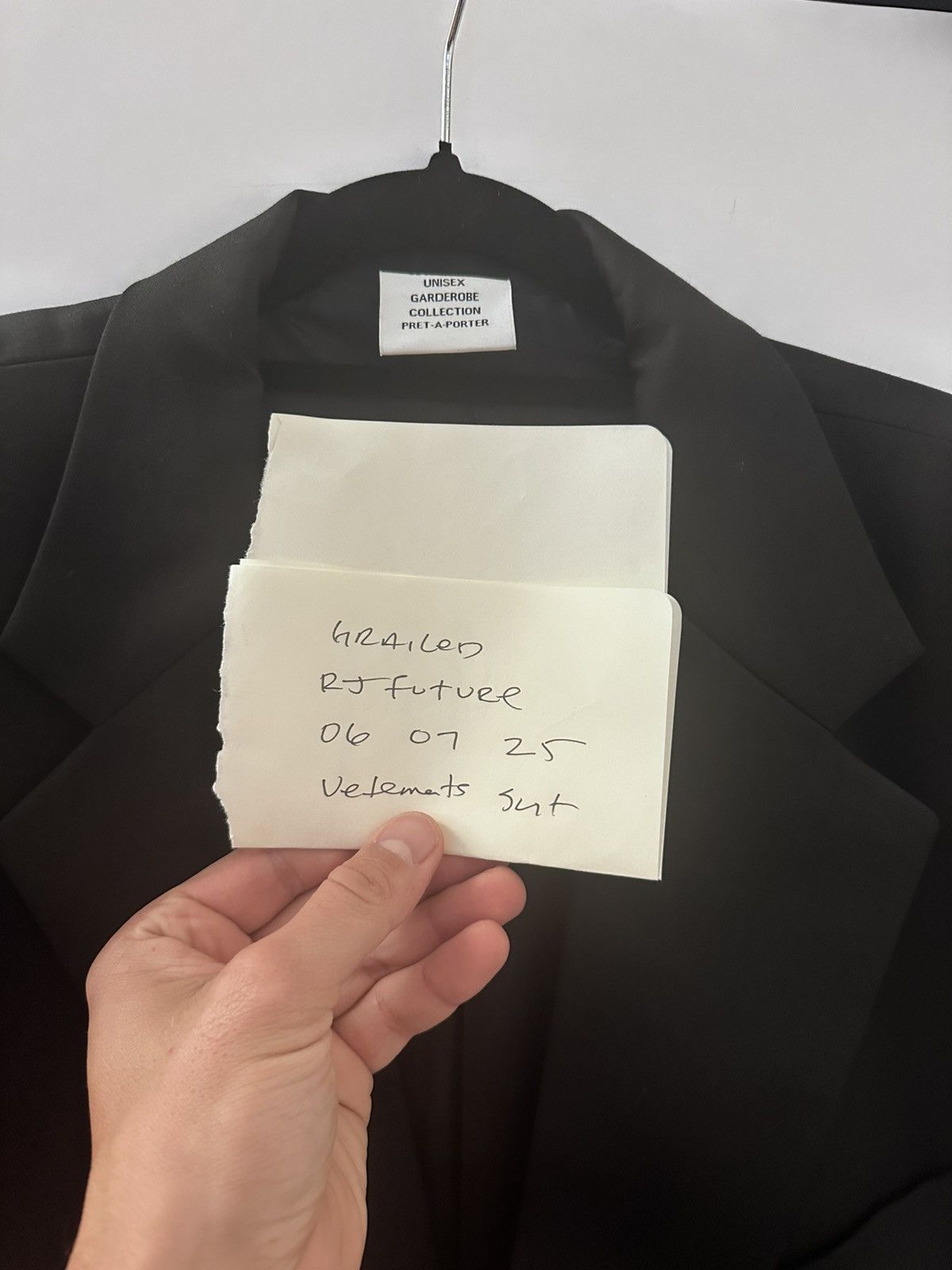 Vetements Vetements Sleeveless Single-Breasted Coat Size 50R - 14 Thumbnail
